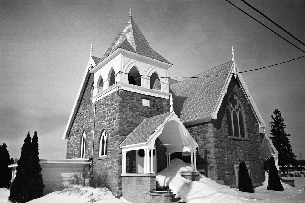Church A church in Kars, Ontario in late Winter. Leica III… Flickr