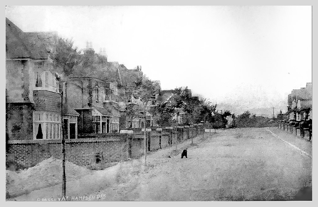 Eastbourne past Hampden Park Brassey Avenue Grenville Godfrey
