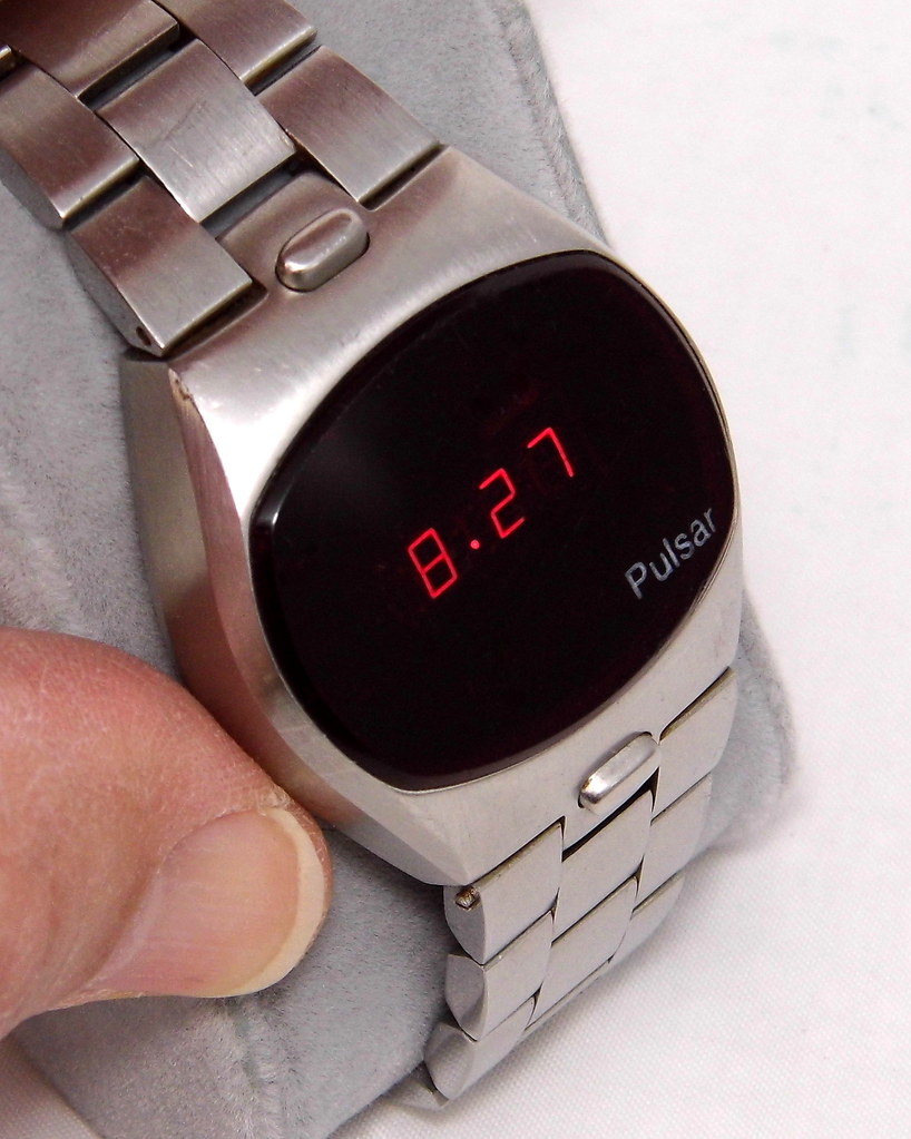 Vintage Pulsar P4 BigTime Electronic Digital Watch, Model… Flickr