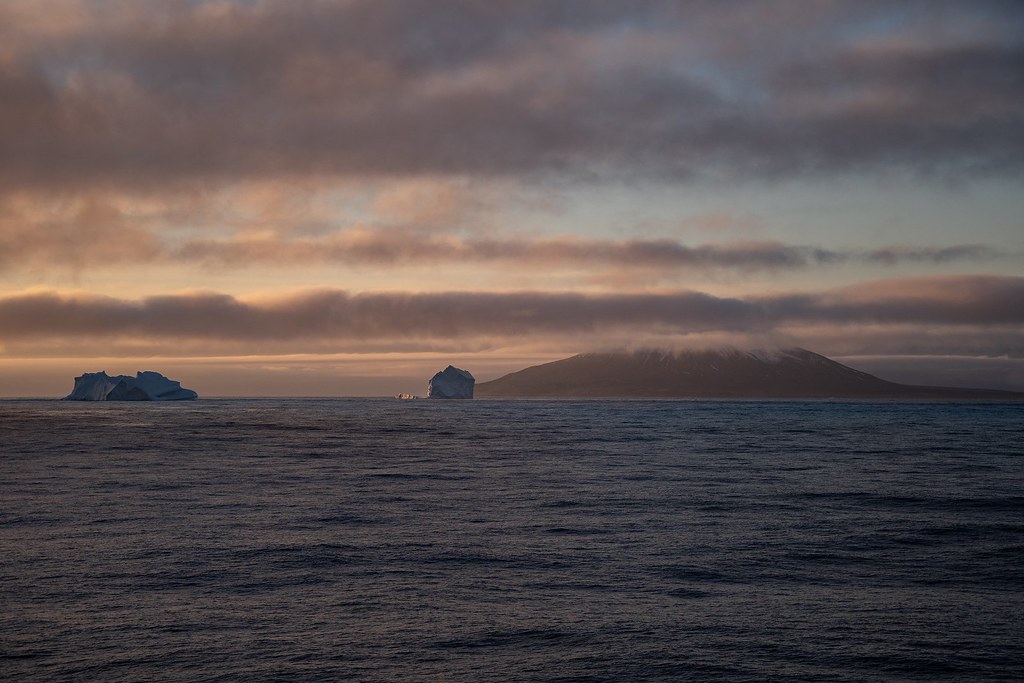 Saunders at Sunrise Saunders Island, South Sandwich Island… Robert