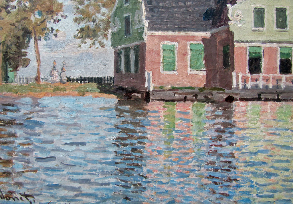 W 185 Claude Houses on the Bank of the River Zaa… Flickr