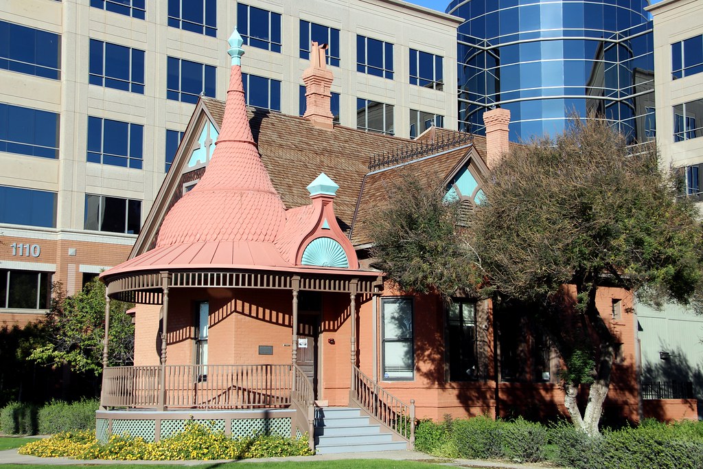 Old Evans House (Phoenix, Arizona) Historic Evans House in… Flickr