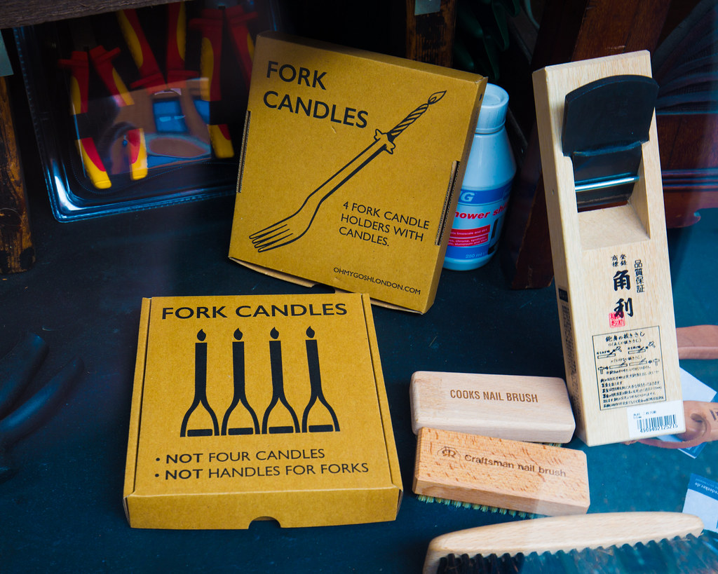 fork candles "fork candles" "Candles for forks" you must k… Flickr