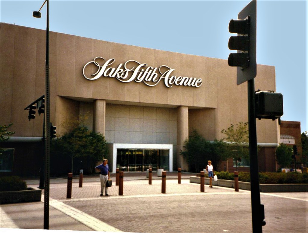Saks Fifth Avenue at Cherry Creek Mall in Denver 1990's Flickr