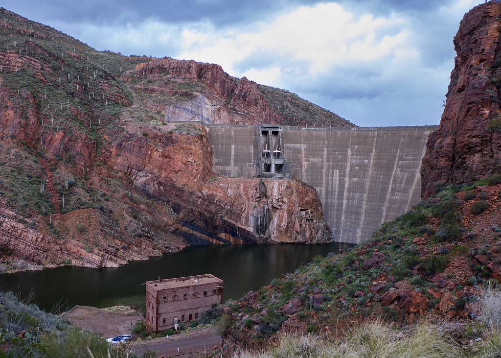 Roosevelt Lake Dam Arizona Ed Flickr