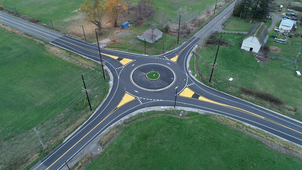 SR 548 and Kickerville roundabout A look at the finished r… Flickr