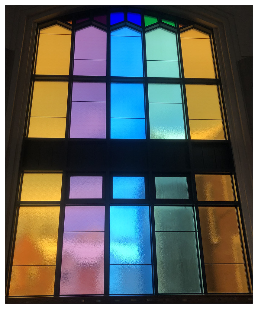 Stained Glass at Parkdale United Church Ottawa, Canada Ross Dunn