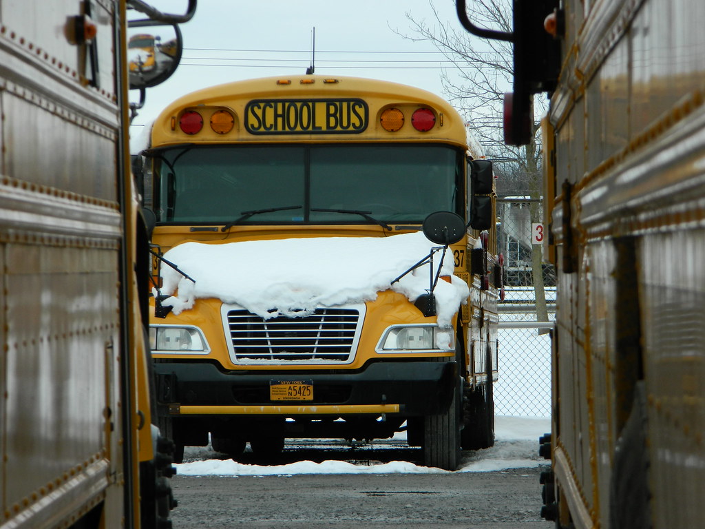 East Syracuse Minoa Central School District 37 Bus lot M… Flickr
