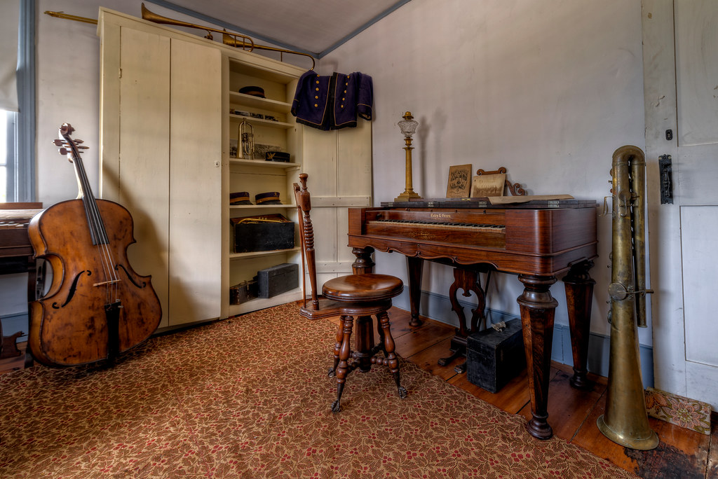 Inside the Amos J. Blake House & Museum Fitzwilliam, NH Frank Grace