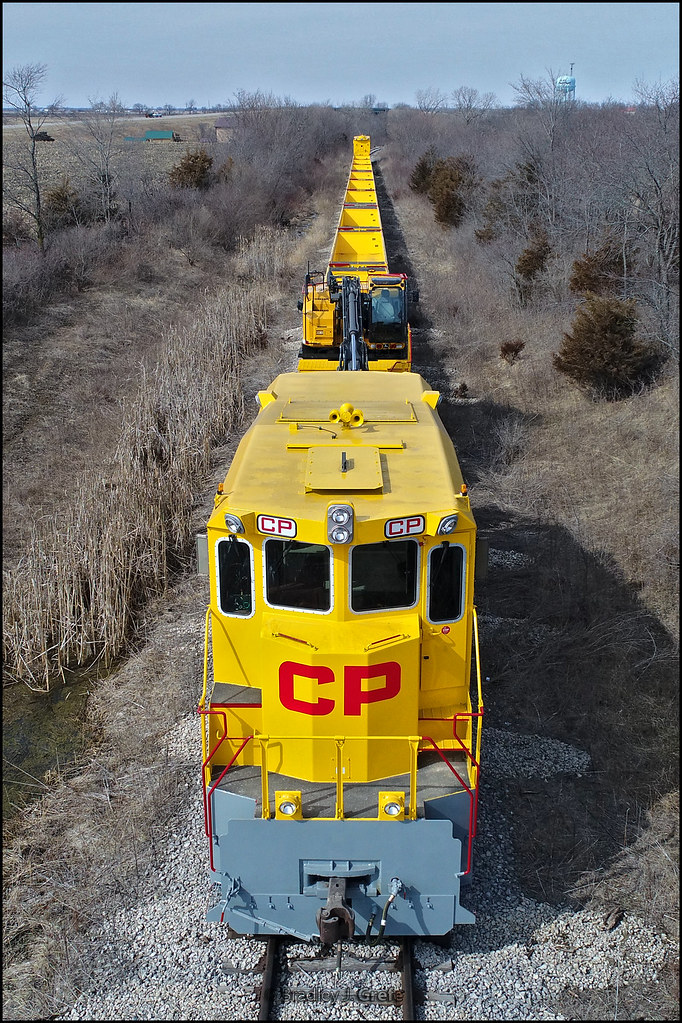 CP Maintenance of Way Train Moravia IA It's finally rear… Flickr