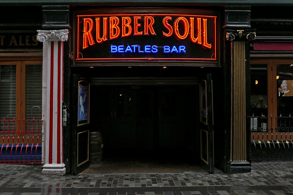 RUBBER SOUL BEATLES BAR Mathew Street Liverpool, Merseysid… Flickr
