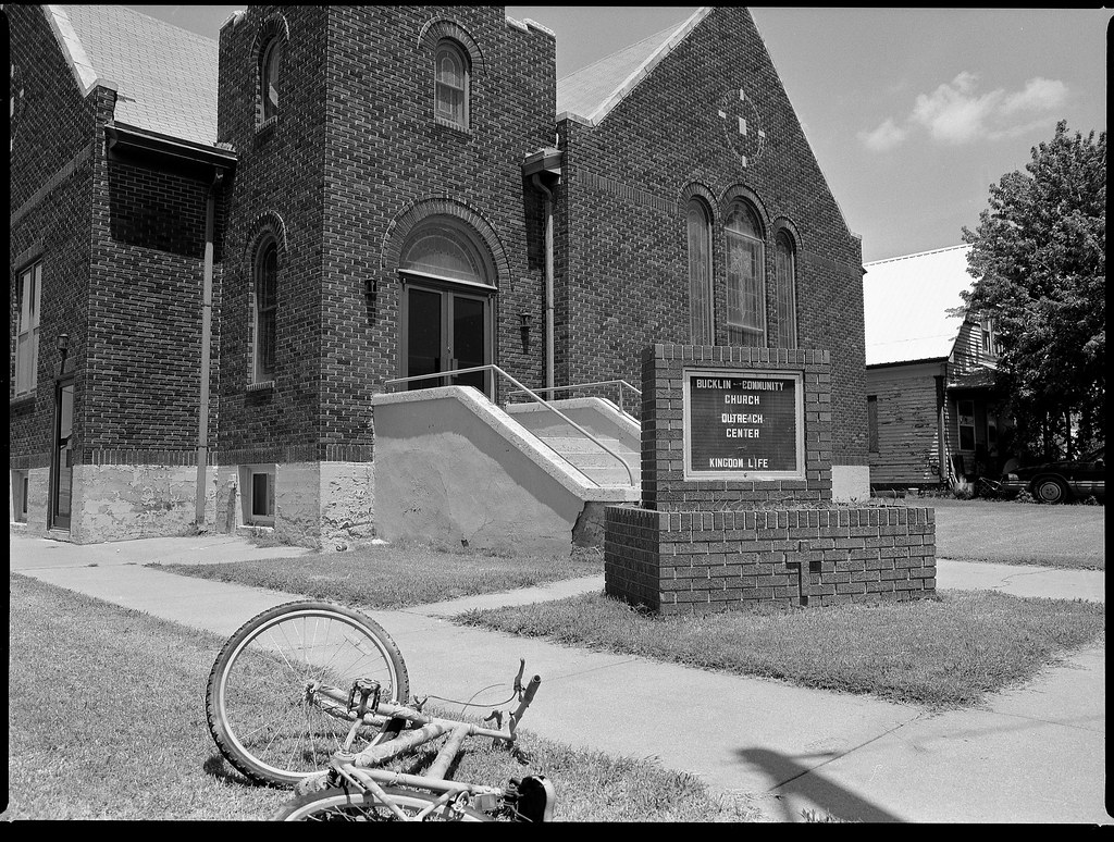 Bucklin, Kansas In small towns, you can throw your bike do… Flickr