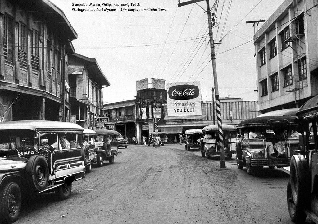 Sampaloc, Manila, Philippines, early 1960s Photographer C… Flickr