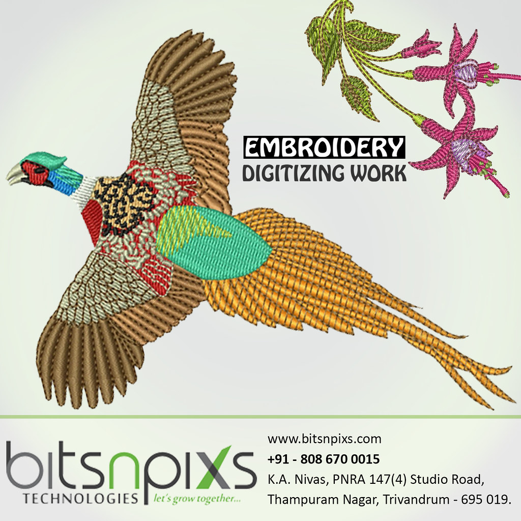 Embroidery Digitizing Service Our digitizers will offer yo… Flickr