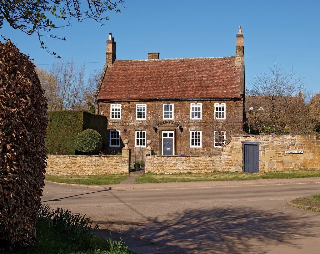 The Manor House in sleepy Upper Boddington, Northamptonshi… Flickr