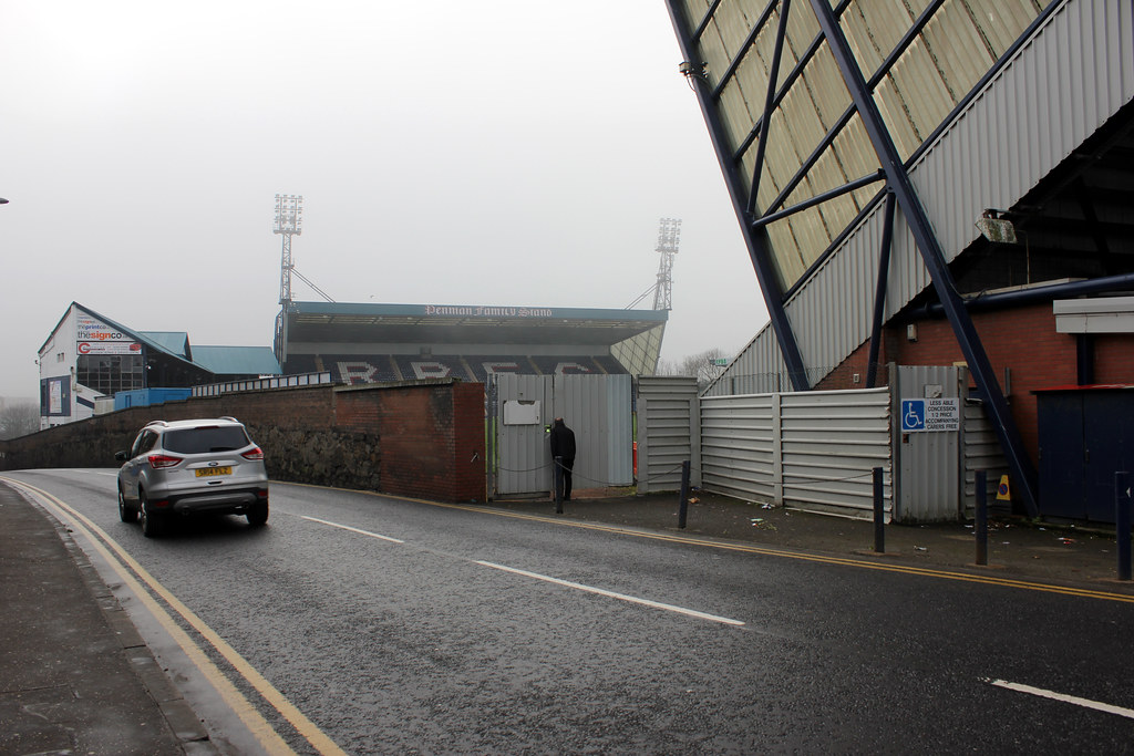 Linktown. Starks park.Home of raith rovers f.c.Pratt stree