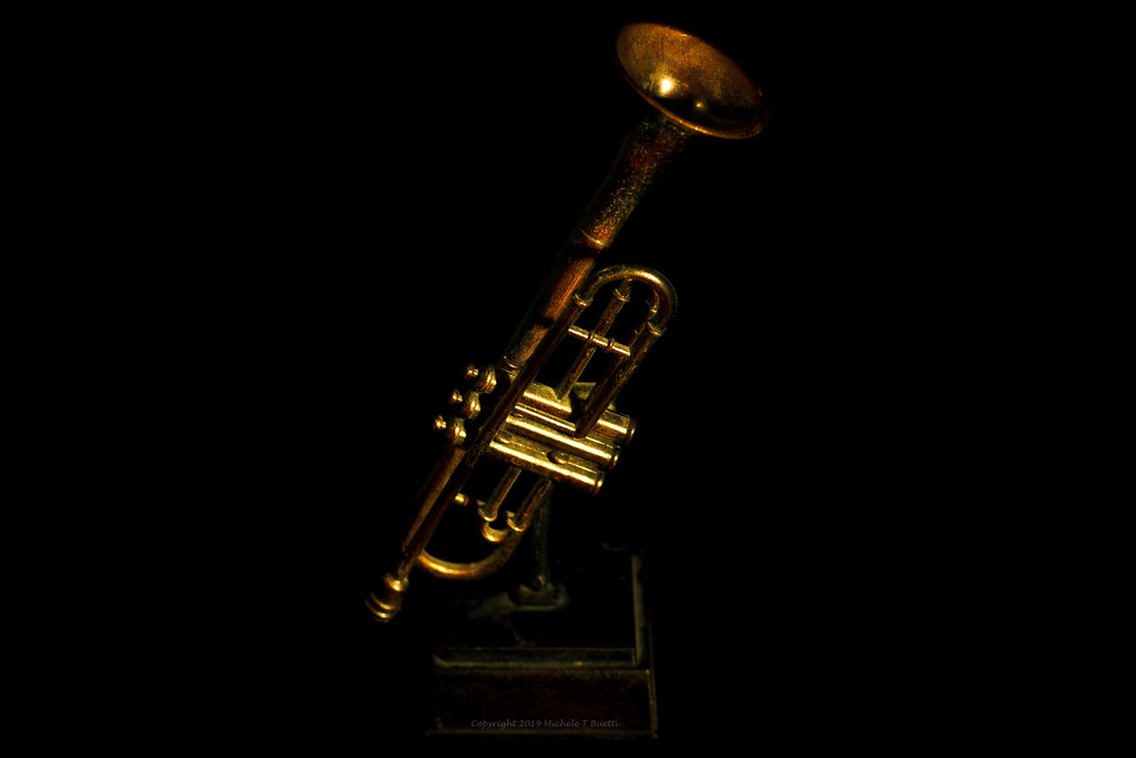 A trumpet A tiny trumpet waiting to be played. buetweekmich Flickr