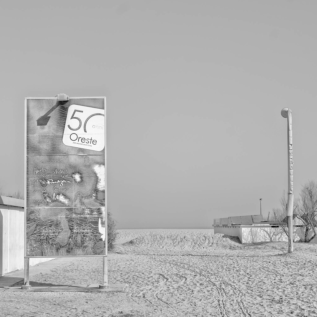 Milano Marittima Beach, winter 2019 Alessandro Zanini Flickr