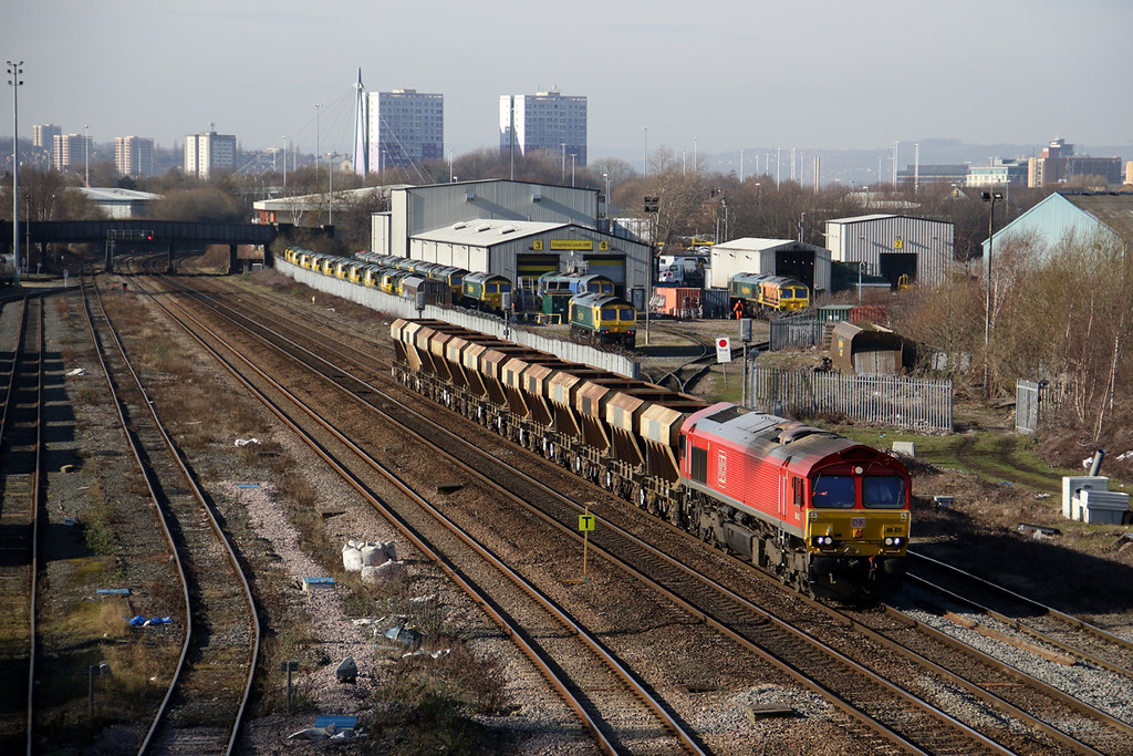 66017 6Z37 pepper road Leeds 22.02.2019 With nowt going on… Flickr