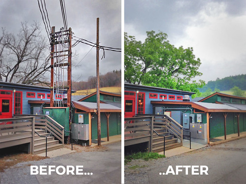 Electrical Service Phase 1 Wonderful to get those poles o… Flickr