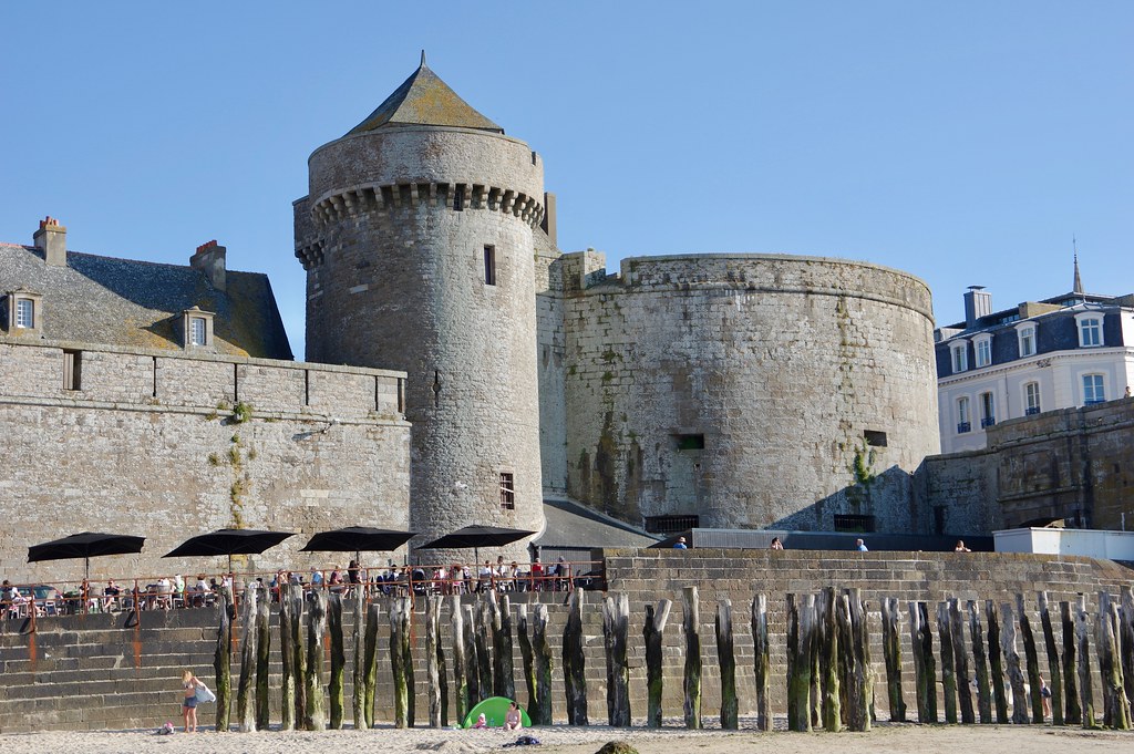 Bastion Fort La Reine St. Malo, Brittany, France Flickr