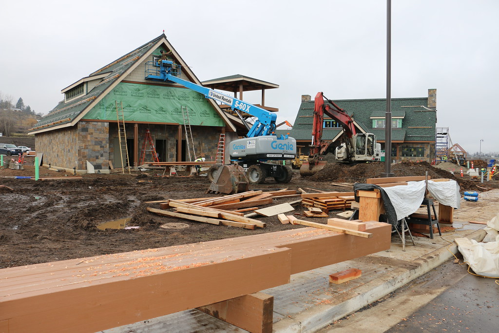 Construction site, Siskiyou Rest Center Flickr