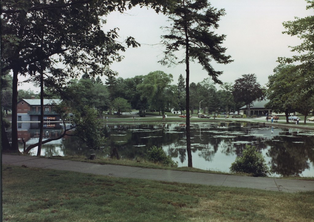 Parks Slater Park Pond 1986 002 Pawtucket Library Flickr