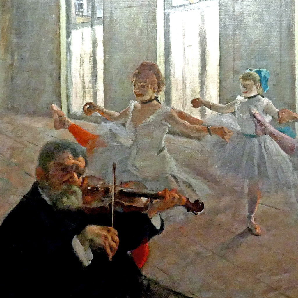 Degas Edgar Degas (French, 18341917) La Répétition (1878… Flickr