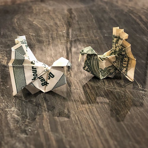 Dollar bill turkey, a design I came up with a while back. … Flickr