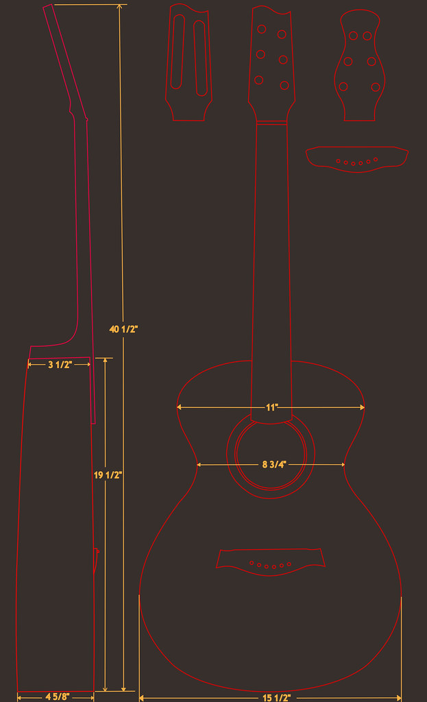 A Contemporary Guitar made with Contemporary Hand Tools The Acoustic