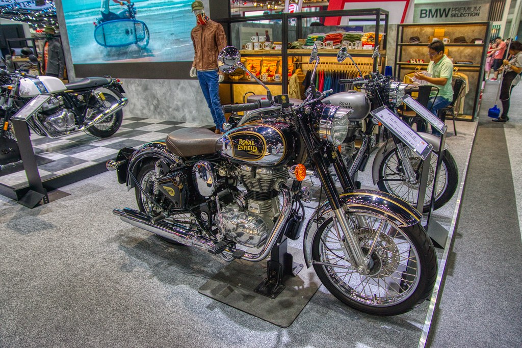 Royal Enfield motorbike at the 35th Thailand International… Flickr
