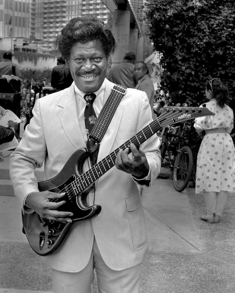 Earl King, San Francisco 1989 New Orleans born R&B and blu… Flickr