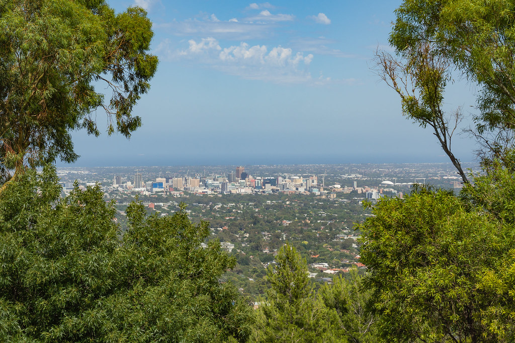 Adelaide View of Adelaide from Skye Lookout Anthony Kernich Flickr