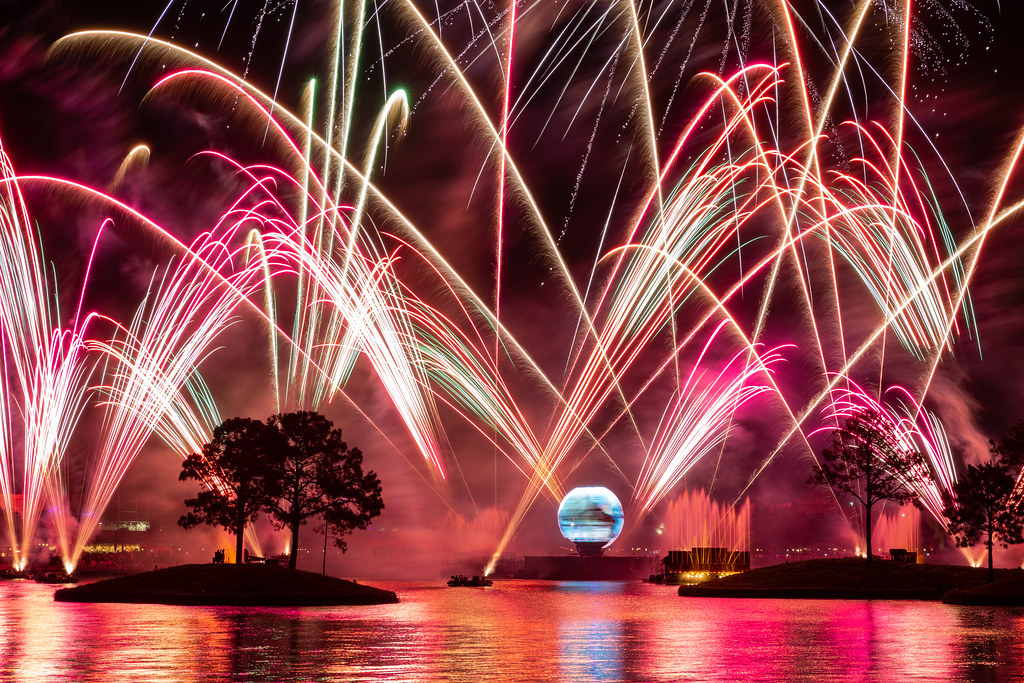 Epcot Fireworks Walt Disney World, Florida Lee Flickr