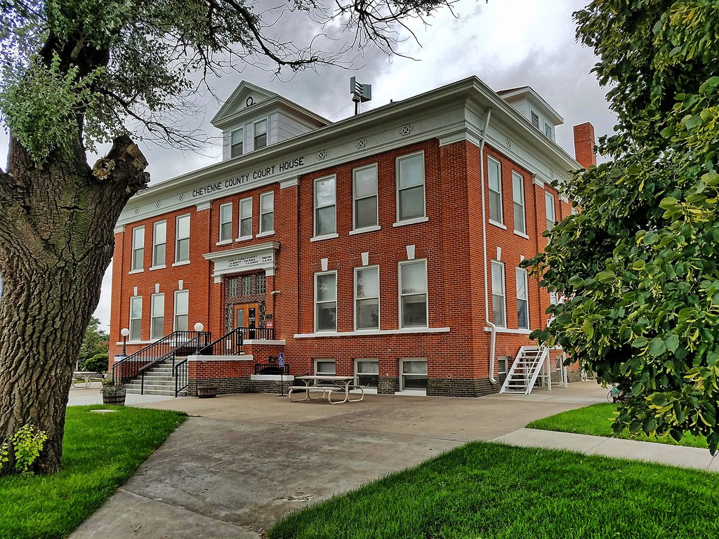 Cheyenne County Courthouse Cheyenne Wells CO (6) nrhp 8… Flickr