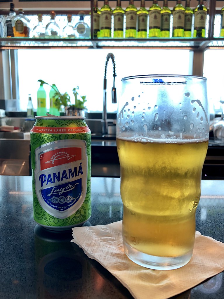 Panamá Lager beer, bar at Tocumen Airport, Panama City, Pa… Flickr