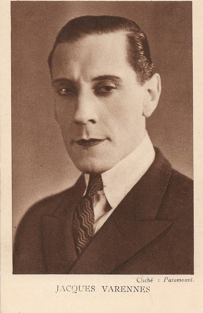Jacques Varennes Belgian postcard. Photo Paramount. S.A. C… Flickr