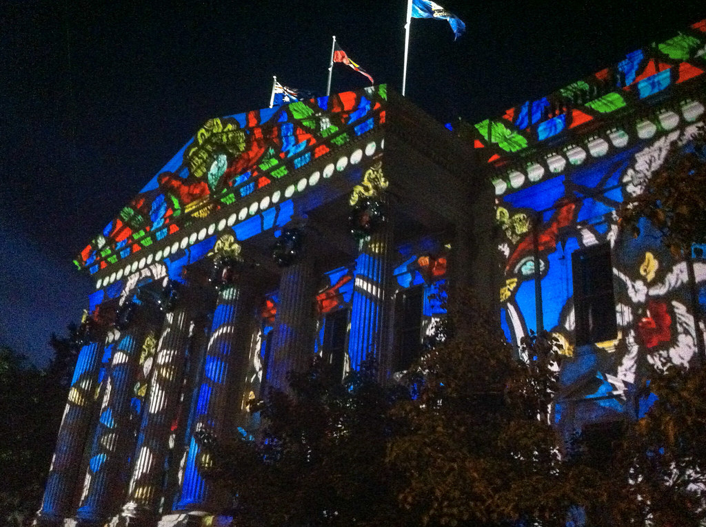 Geelong town hall projections Flickr
