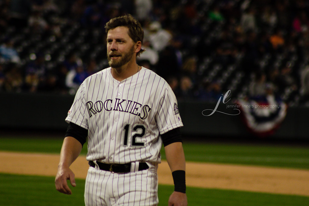Colorado Rockies Mark Reynolds walking back to the dugout … Flickr