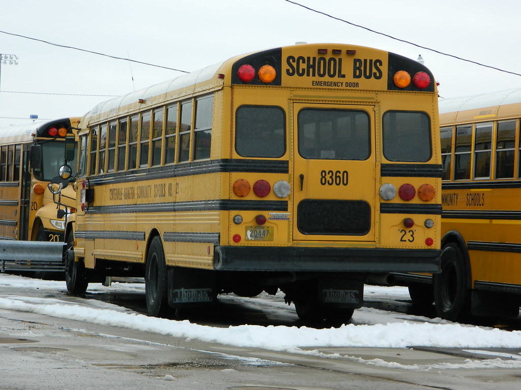 CentervilleAbington Community Schools 23 (4) Bus lot Ce… Flickr
