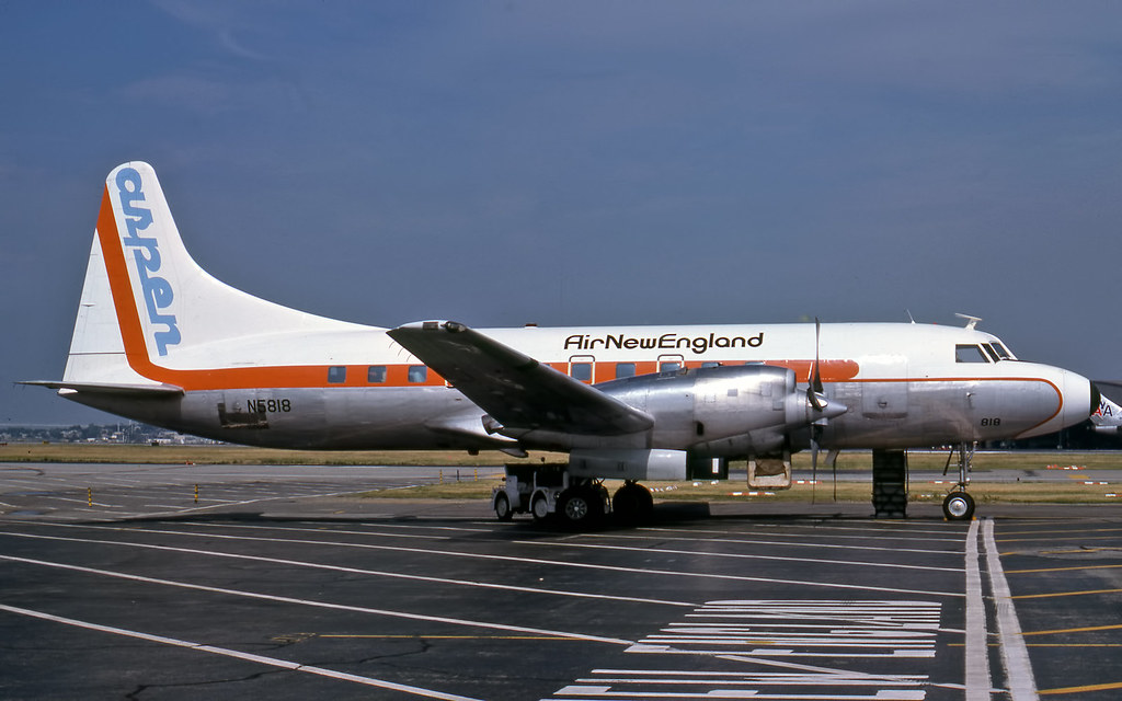 Air New England Convair 580 N5818 This is a scan of an ori… Flickr