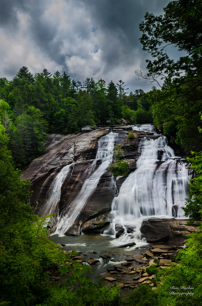 Stormy High Falls High Falls NC is a 150 foot tall waterfa… Flickr