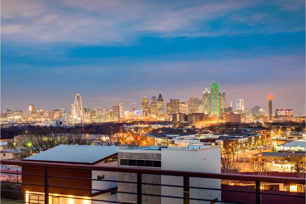 Downtown Dallas from roof top terrace of 1905 Malone Cliff… Flickr
