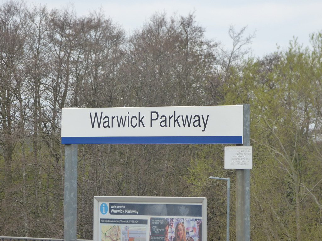 Warwick Parkway Station sign After a walk along the Gran… Flickr