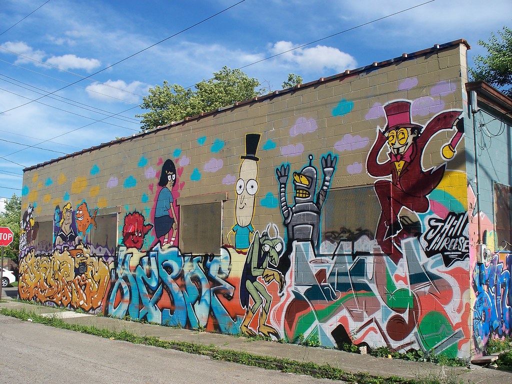 OH Columbus Mural 147 Mural in Columbus, Ohio. Flickr