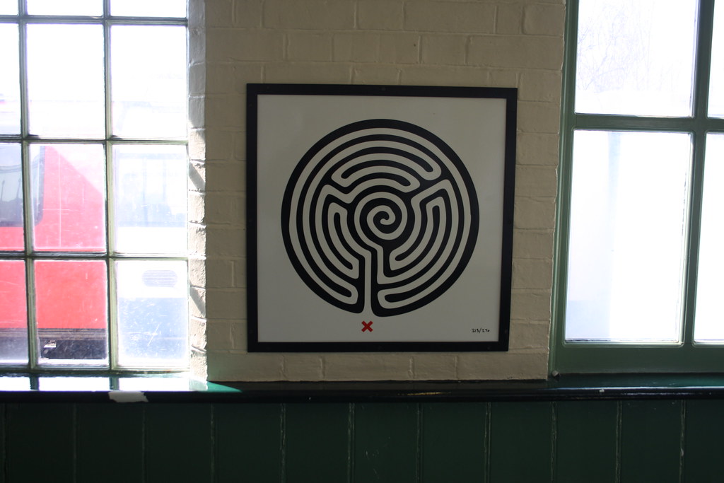 London Underground Labyrinth 213 Mill Hill East close up Flickr