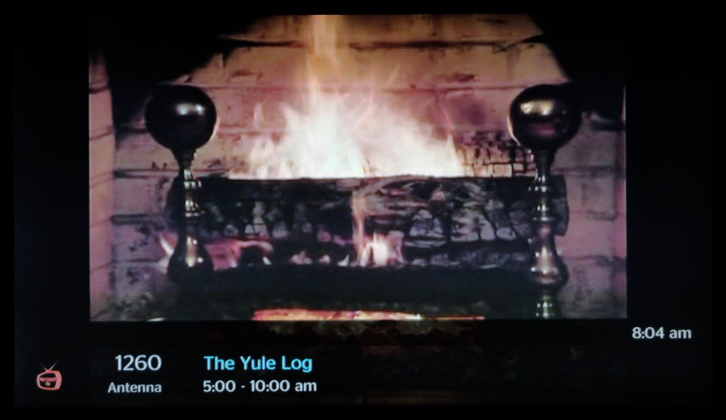 Fire Place Christmas Yule Log TV Broadcast 8486 Fire Place… Flickr