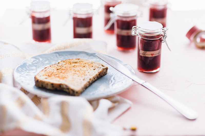 Strawberry Jam Recipe Mini Jam Jars Get Kamfortable