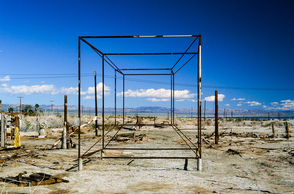 Salton Sea Art Work Local art work in Bombay Beach, Califo… Flickr