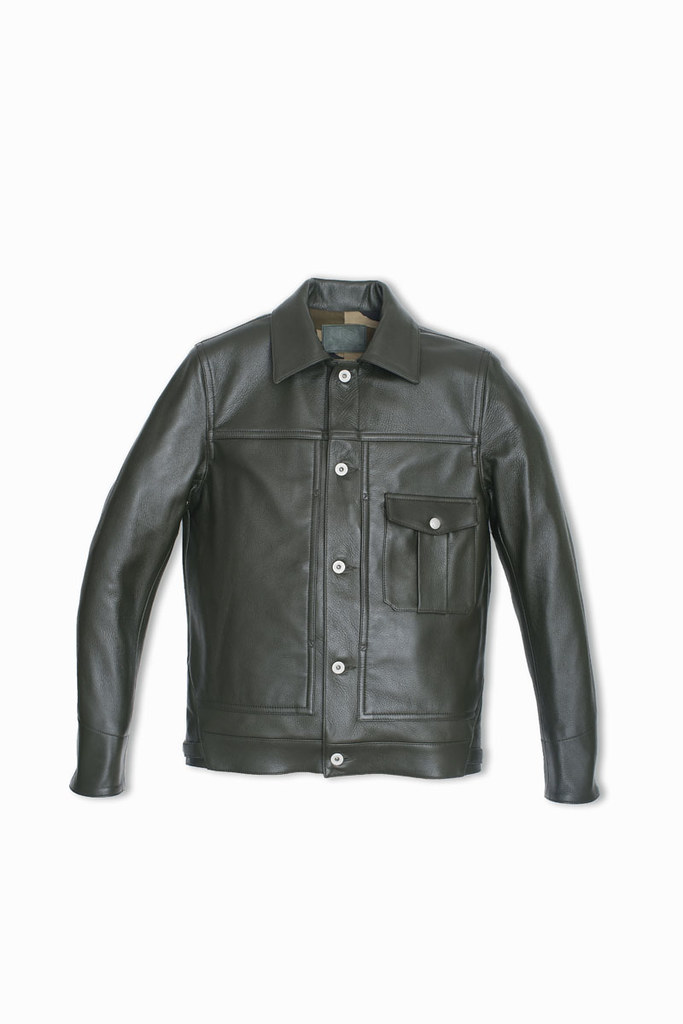 M1944 Elk Leather Utility Jacket (Dark Forest) Flickr